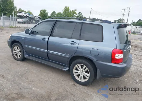2006 Toyota Highlander Hybrid Limited V6 from USA, damaged, VIN JTEDW21A660009891
